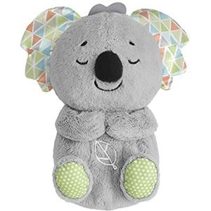 ​Fisher-Price Bedtijd Koala, pluchen babyspeelgoed met realistische ademhalingsbeweging, HBP87