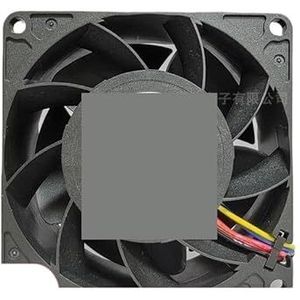 Voor ABOUL12 8038 ventilator 12V 3.3A luchtstroom behuizing voeding koelventilator 4-draads 11000RPM