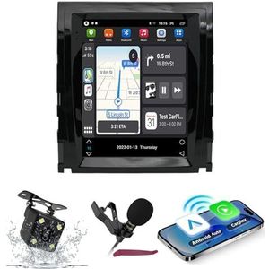 Android 14 Autoradio Navi voor C-adillac Escalade (2007-2014) 9.7 ""Screen multimediaspeler met draadloze carplay GPS-navigatie 2 Din Radio Bluetooth 5.0 HIFI FM 5G-WiFi SWC RDS MIC,M400s