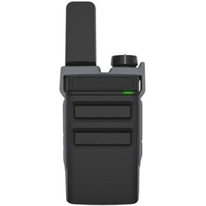 Eén Sleutel Tot Frequentie Draadloze Walkietalkies For Buiten, Hoog Vermogen, Civiele Handhelds For Hotelbouwplaatsen Heldere Spraakoverdracht(Gray)
