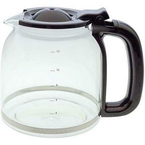 Compatibel met glazen kan/reserveonderdeel voor Grundig 9193024679 KM6330 Red Sense koffiezetapparaat