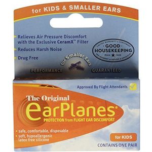 Earplanes - Kinderoordopjes - 1 paar - CeramX-filter