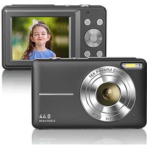 AMIUHOUN 1080 P Full HD Digitale Camera 44MP Compact Camera 2.4 Inch Lcd scherm 16X Digitale Zoom Camera Mini Video Camera