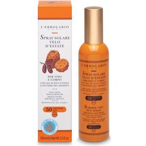 L'Erbolario Spray Solare Velo d'Estate SPF 50 100 ml