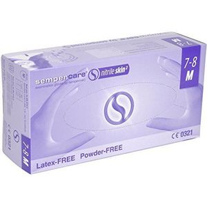Sempercare - Nitril Skin - Wegwerphandschoenen - Lavendelblauw - Poedervrij - 200 Stuks