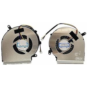 Laptop CPU GPU koelventilator voor MSI GE62VR GP62MVR GL62M MS-16JB 16J9 PAAD06015SL DC 5V 0.55A 4PIN(CPU)
