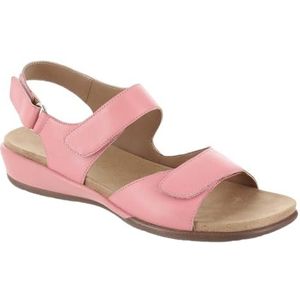 Easy Spirit Hartwell platte sandaal voor dames, Koraal, 36 EU