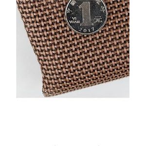 Tijdloos geluid: bescherm je gitaar met luidspreker linnen stof rooster doek en grof antiek gaas gaas - retro en stofdichte innovatie! (bruin (150 x 50 cm))