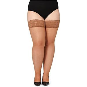 Bellivalini - BLV-GI-1126 - Hold-Up Kousen - Brons - 20 Denier - Elastisch - Dames