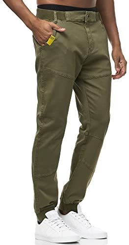 INDICODE JEANS Broek 'Zannes'  groen