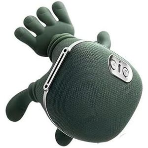 Aocesk ZoserX - Bionic verwarmde stimulator, draagbare Shiatsu nek- en rugmassager, elektrische diepe weefselmassage, 4D-kneedmassage, gesimuleerd menselijk handontwerp voor pijnverlichting en