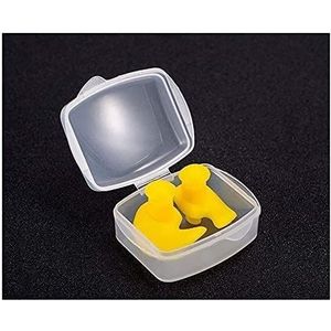 Oordopjes for slaap, herbruikbare ruisonderdrukkende oordopjes om te slapen, ruisonderdrukkende oordopjes, zachte siliconen oordopjes bescherming tegen water en geluid Zachte zwemoordop (kleur: blauw)