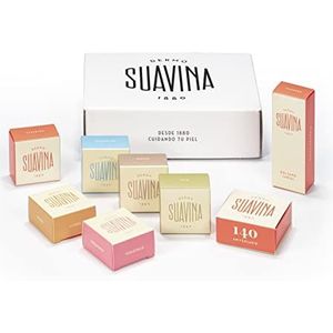 SUAVINA - Vochtinbrengende lippenbalsem [origineel – Olea – Prunus – Helianthus – Citrus – Paediatric ] voor alle situaties – hydraterende lippenbalsem, 8 stuks à 10 ml