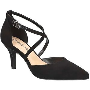 Bella Vita Zabella-pomp voor dames, Zwart Suede, 6.5 UK Narrow