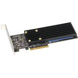 Sonnet - Fusion SSD M.2 2x4 PCIe - PCIe-Geluidskaart - Thunderbolt-gecertificeerd