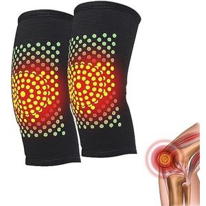 HASAIKA Warmte-kniebeschermers, zelfverwarmende kniebeschermers, warmtetherapie, kniebandage, zelfverwarmende kniebeschermers voor artritispijn en spatadergewrichten
