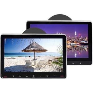 Draagbare dvd-speler voor videospelers op hoofdsteunen in auto's 11.6 Inch Auto Hoofdsteun Monitor DVD MP5 Video Speler 1080P HD USB/SD/HDMI/IR/FM/Game 1920X1080P Resolutie Hoofdsteun DVD Monitor met