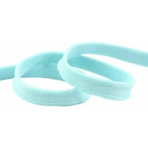 2 5 10 Yard 3/8"" 10mm Nylon BH Beugel Behuizing Elastiek Band Pluche Kanaalband Ondergoed Lingerie Naaiwerk Rand-Blauwe Topaas-10mm-2 Yards