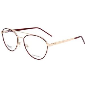 Hugo Boss BOSS 1162 NOA GOLD BURGUNDY 54/18/145 Vrouw Brilmonturen
