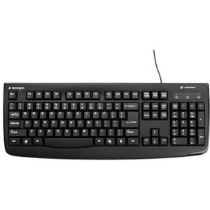 Kensington Pro Fit Washable Keyboard USB K64407US Black - US Layout