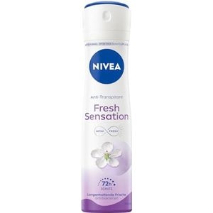 NIVEA Fresh Sensation Deospray voor 72 uur bescherming tegen zweet en geur, anti-transpirant formule met antibacteriële werking, deodorant met fruitige geur voor langdurige frisheid, Fresh Sensation