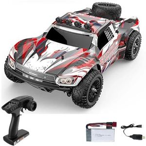 KuentZ 201E 1:10 70 KM/H 2.4G RC Auto 2845 Borstelloze 4WD Elektrische Hoge Snelheid Off-Road Afstandsbediening Drift (Kleur: Rood)