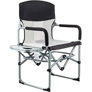 Campingstoel Buiten Klapstoel Draagbare Camping Fauteuil Hoogwaardige Zwaartekracht Ergonomische Stoel Voor Zware Mensen Met Tafel Klapstoel Vouwstoel (Color : G, Size : 92x60x44cm)