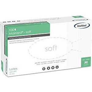 Maimed Latex handschoen zacht, glad XS 74006