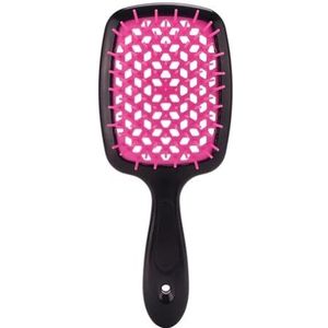 Kam 2 stuks luchtkussen kam verwarde haarkam haarborstel massage antistatische holle natte krullende haarborstels kapper styling gereedschap (kleur 3)