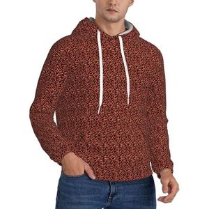 OAZCVBNN Spek Patroon Print Unisex Fashion Hooded Pullover Casual Wear Voor Outdoor Activiteiten En Camping, Zwart, S