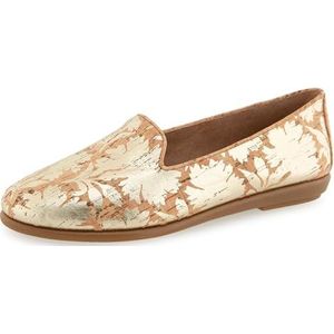 Aerosoles Modieuze instappers voor dames, Natuurlijke Cork Gouden Bloemen, 42 EU