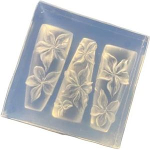 Flexibele Bloemvormige Nagels Charm Mold Unieke Bloemen Decoraties Voor Manicure Art Nagels Accessoires Maken Mould