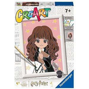 Ravensburger CreArt Harry Potter Hermione Paint By Numbers for Children - Painting Arts and Crafts Kits for Ages 7 Years Up - Christmas Present