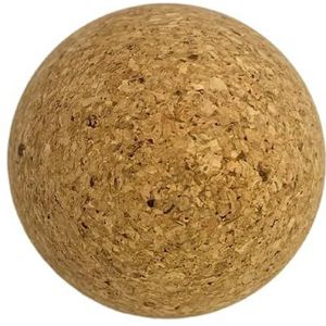 ATC Handels GmbH Natuurlijke kurk-massage-hulpmiddelen voor fascia: ontdek de veelzijdige wereld van de fascia-massage en verbeter je beweeglijkheid en regeneratie (bal Ø 6,5 cm)