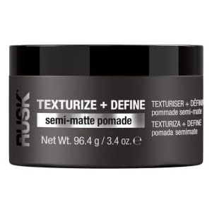 Rusk Semi - Matte Pomade voor Unisex 3.4oz Pomade