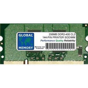 256MB 144-PIN DDR2 SODIMM GEHEUGEN RAM VOOR PRINTERS (CC415A, CLP-MEM202, 311-9272, CB423A, MDDR2-256)