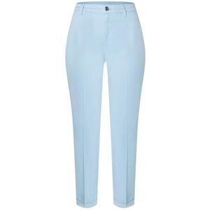 MAC Chino Turn Up damesbroek Dusk Blue PPT art.nr. 0434L307500 171R*, maat: 38, kleur: 171R Dusk Blue PPT, blauw