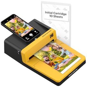 KODAK Dock ERA 4PASS mobiele fotoprinter (10 x 15 cm) fotoprinter + 10 vellen