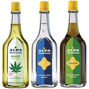 Menthol Massa-set van drie Alpa - Alpa Franzwijn (Francovka) Alpa Lesana Alpa Hennep (3x160ml)