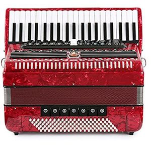 Piano accordeon, examen spelen beginner volwassen professional 60/96/120 bas triple en quadruple riet, inclusief schoudertas, riem, stofkap, enz., geschikt voor beginners (10)