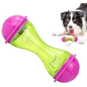 Hondensnoepbal - hondensnoepdispenser bal | hondenvoerspeelgoed | rollend puppy speelgoed | rollende hondensnoepdispenser | hondenpuzzelvoerbak | interactief hondenspeelgoed voor kleine middelgrote en