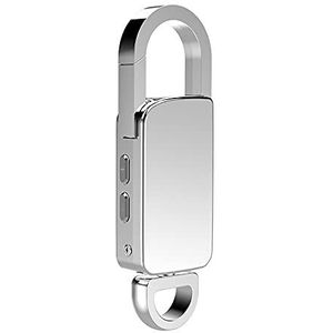 x2 Sleutelhanger Digitale Voice Recorder 16gb, Mini Voice Recorder Spy Voice Activated Sleutelrecorder Spraakrecorder, Digitaal Dicteerapparaat, 192 Uur Opnamecapaciteit, MP3-speler q