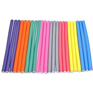 Haar Rollers 10Pcs Flexibele Haar Krultang Haar Krultang Zachte Foam Buigende Twist Krullen Flexi Diy Rollers Styling Tools Haar Krulspelden