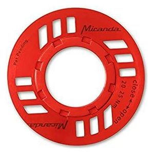 Miranda E-bike kettingkast met O-ring voor Bosch aandrijving, rood, één maat