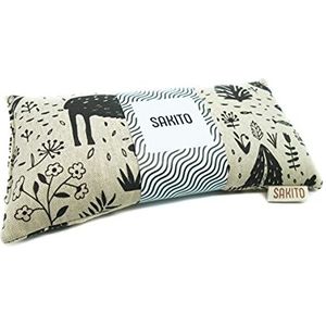 Warmtekussen voor magnetron (25 x 12 cm), natuurlijk warmtekussen voor menstruatieklachten, warm of koud, grote warmte-isolatie, zeer duurzaam met hoogwaardige stof, lavendelgeur