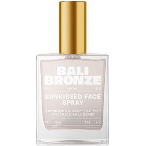 BALI BRONZE Sunkissed Face Spray - Zelfbruiner voor het gezicht met hyaluron - trapsgewijs natuurlijke bruining - hydraterende Face Tanning Spray - 30 ml - gezichtsbruiner - zelftanner
