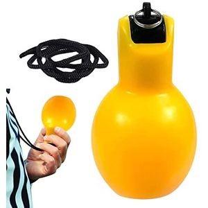 Knijpfluit voor leraren - Luide trainingsfluitjes voor scheidsrechters | Zachte PVC Handheld Emergent Whistle voor Survival Game Spelen Voetbal Camping School Trekking Wandelen Ximan