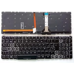 US/RU/SP Verlicht toetsenbord voor Acer voor Nitro 5 AN515-56 AN515-57 AN515-45 AN515-57-974Y 4 Helios 300 PH315-54 LG05P-N12B3L(SP Red Backlit)