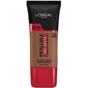 L'Oréal Infallible Pro-Matte Liquid Longwear Foundation (BROWN SUEDE)