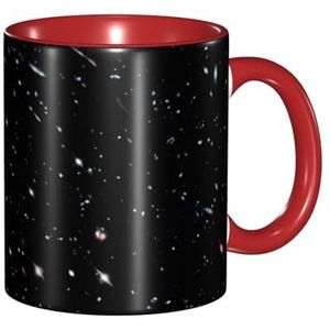 DFEPFKGOKL Leuke zwarte glitter koffiemok - 11 oz tweekleurige keramische beker, 3D-patroon dubbele kleur keramische mokken, gepersonaliseerde en grappige koffie en thee drinkbekers cadeau